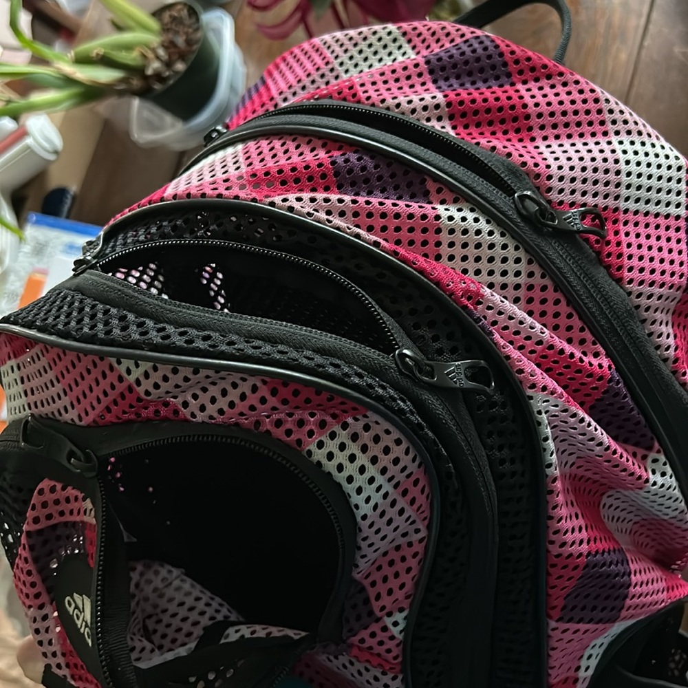 Large Adidas Mesh Backpack with Adjustable Straps - Picture 6 of 11